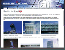 Tablet Screenshot of beslistinstaal.nl